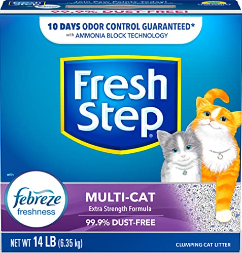 Fresh Step Scented Multi-Cat Litter