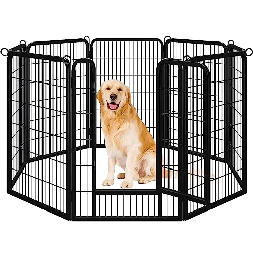 Yaheetech Heavy Duty Pet Playpen Dog Fence