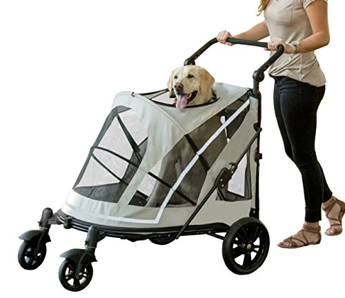 Pet Gear NO-Zip Pet Stroller with Dual Entry